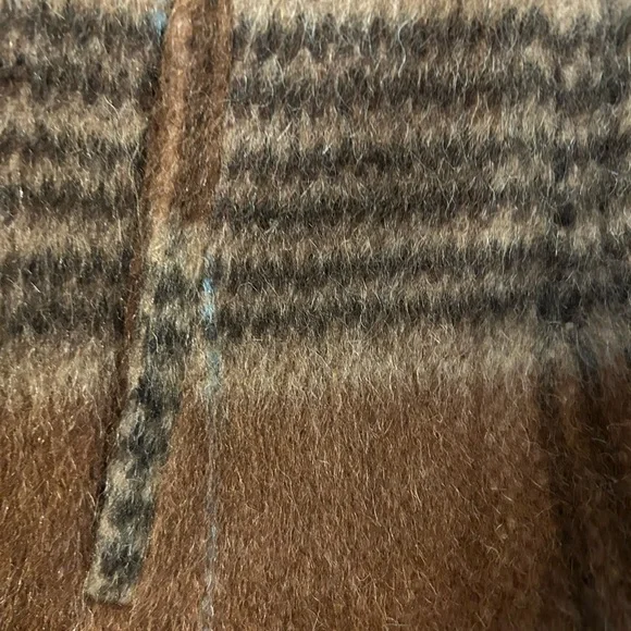 Harve Benard Brown Plaid Midi Skirt - Picture 3 of 3